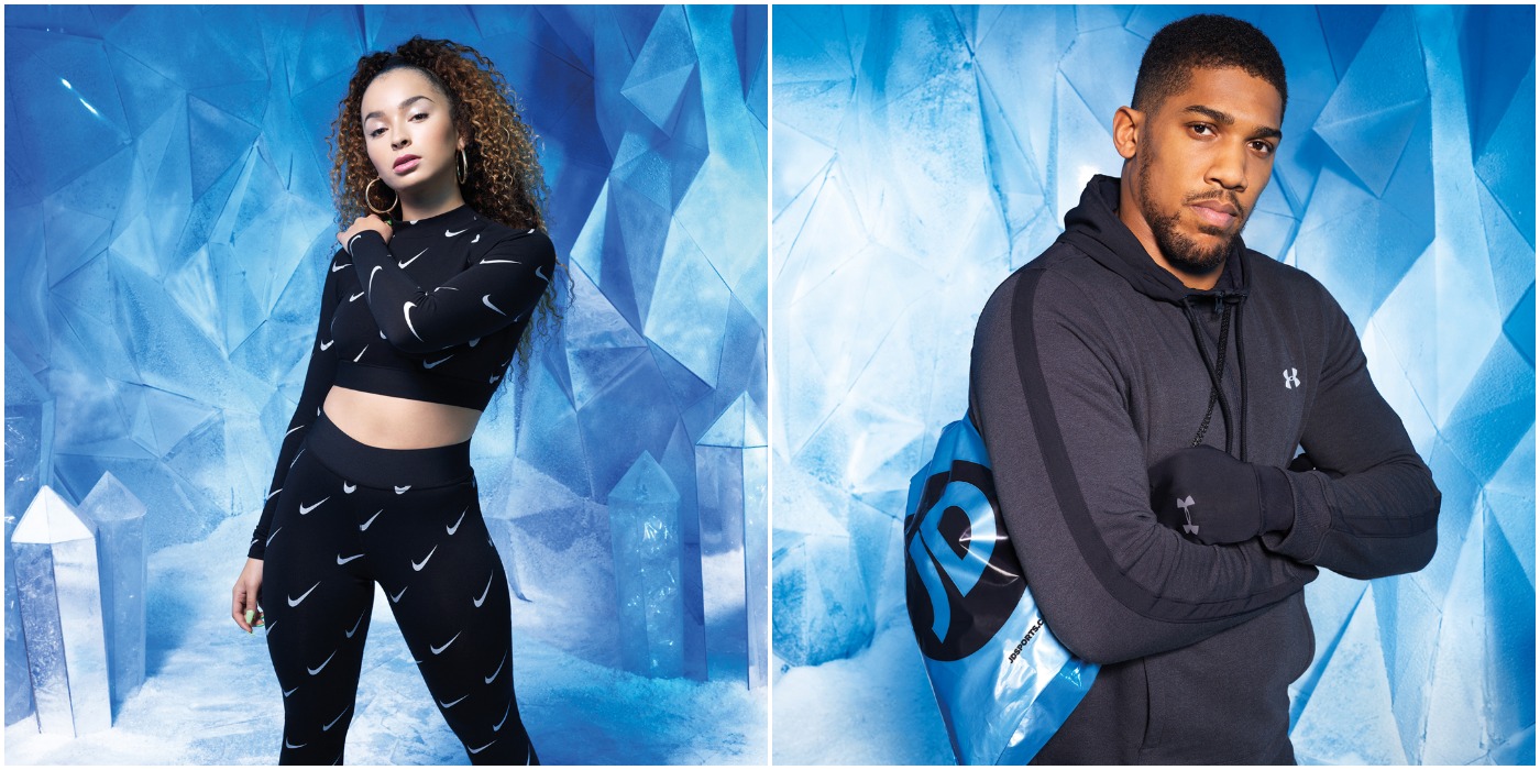 Ella Eyre y Anthony Joshua